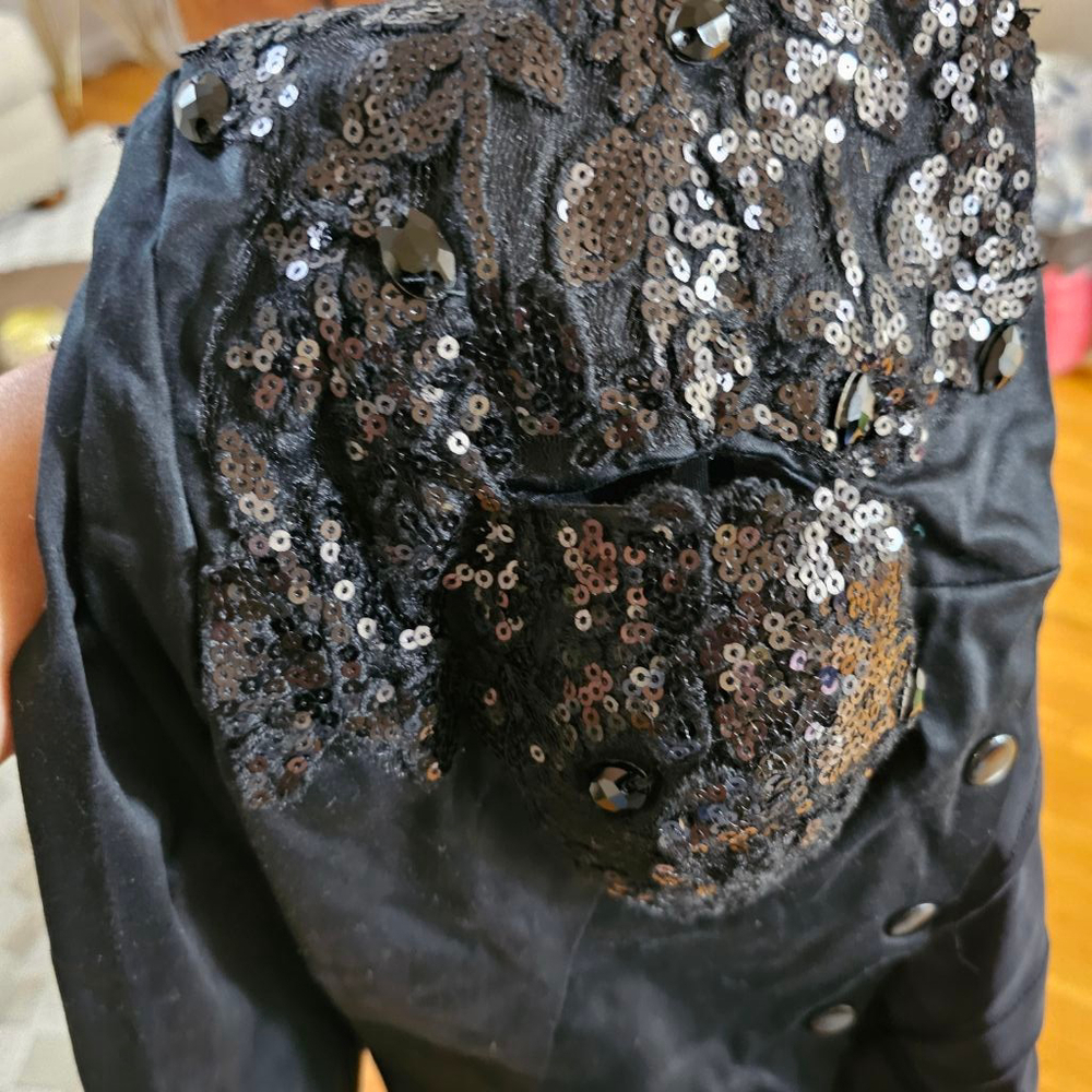 Viktor Luna Black Blazer Women's Size Small - Picture 11 of 13